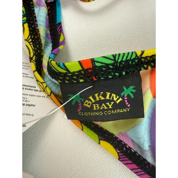 Bikini Bay Underwire Padded Push Up Twisted Bikini Top  Size 10 - Picture 10 of 14